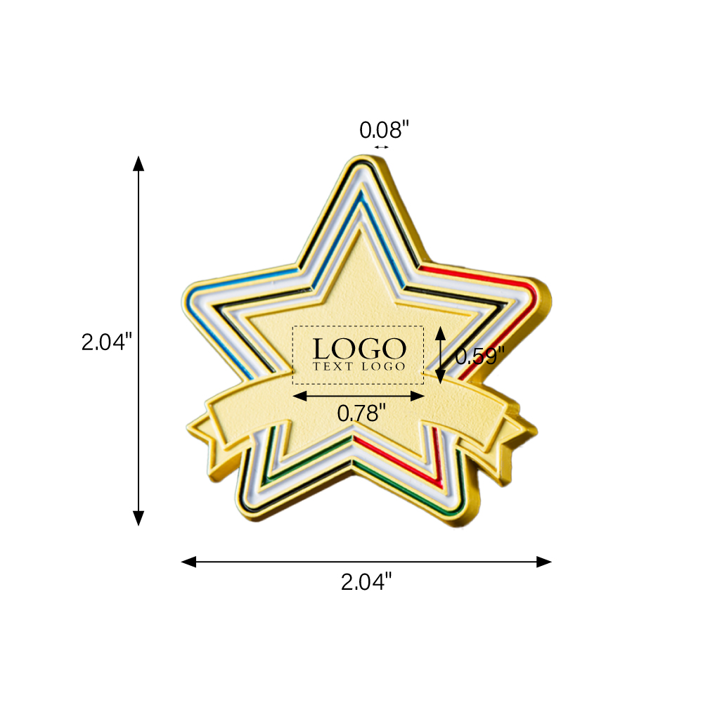 Full Color Star Name Badges 9