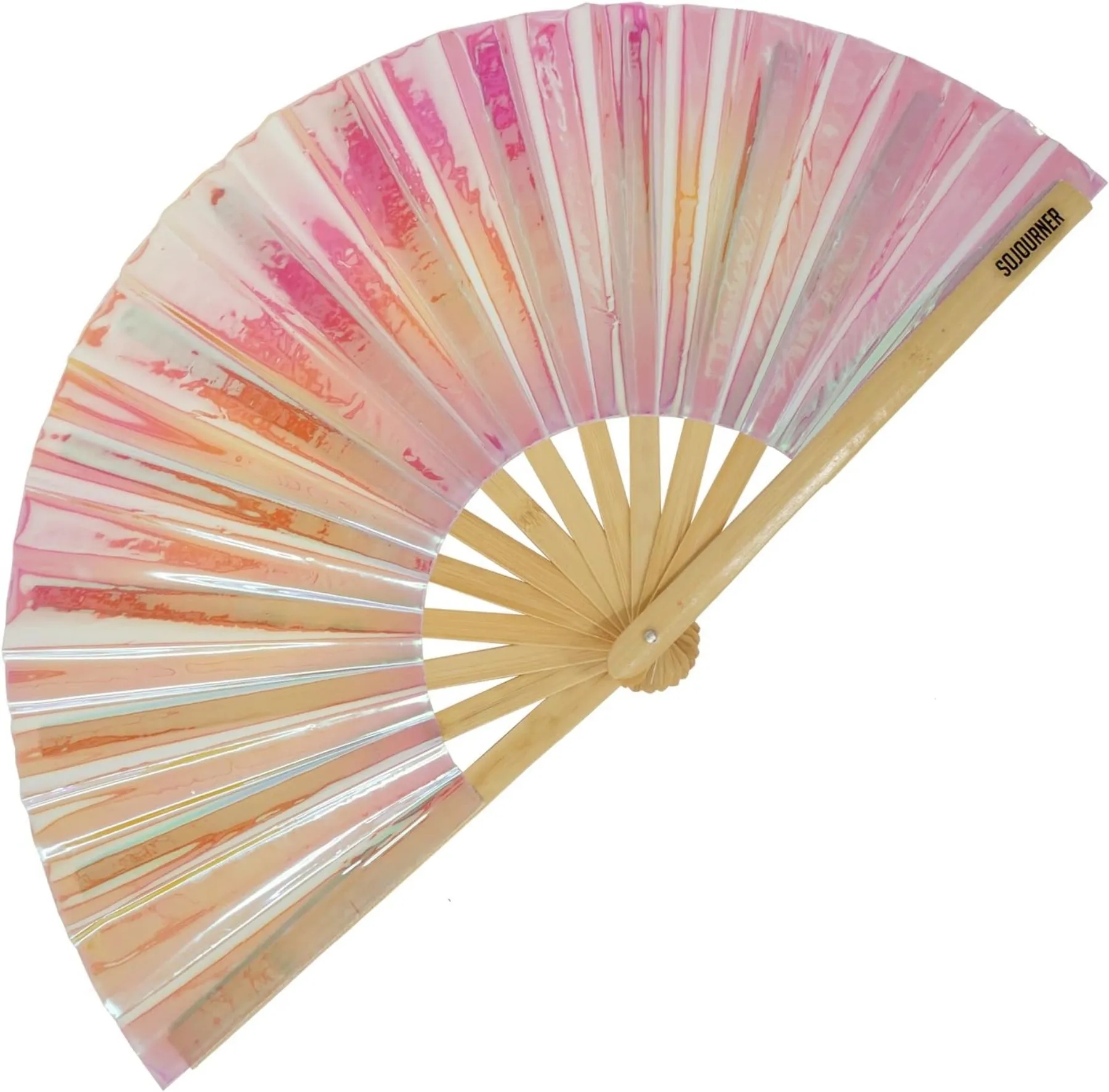 Holiday party rainbow fan 9
