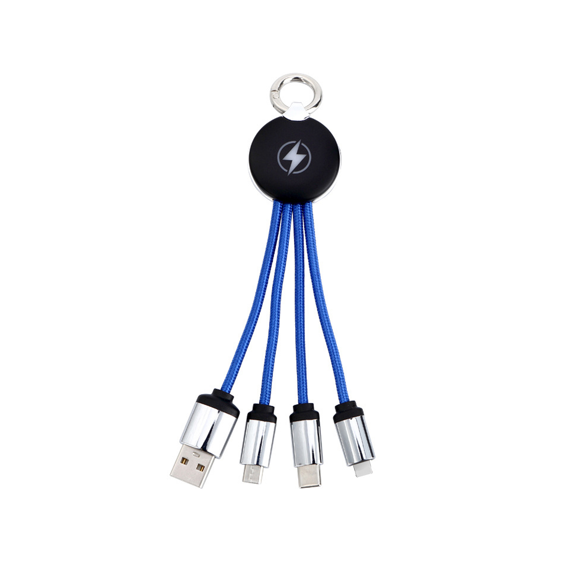 3 in 1 Multi Charging Cable with Key Ring 2