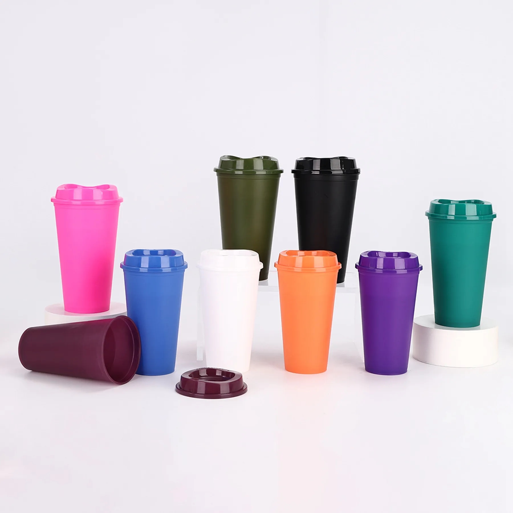 16Oz. Plastic Coffee Cup 12