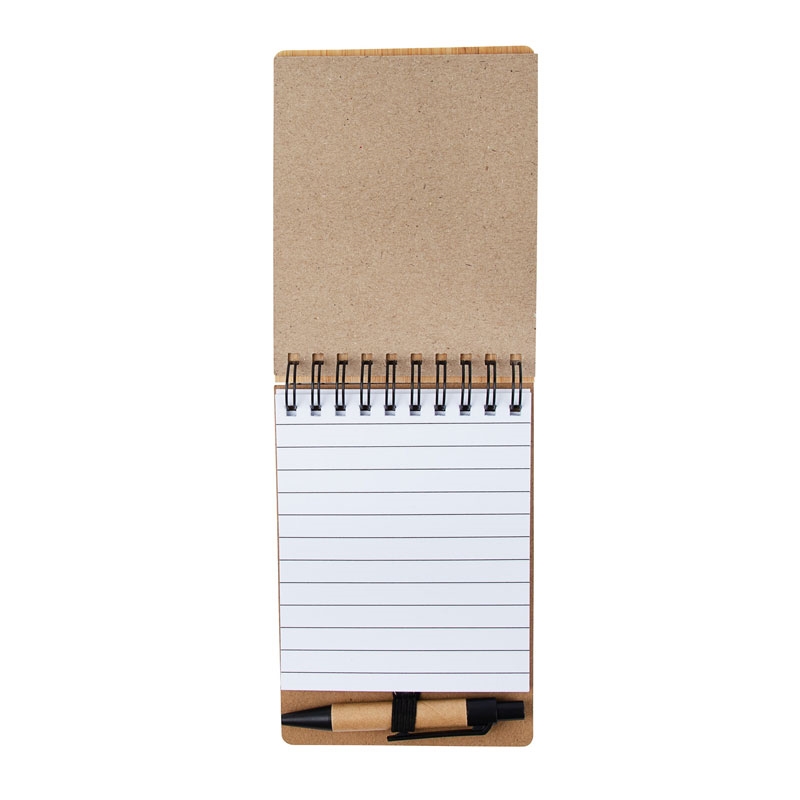 Ridgecrest 3-in-1 Bamboo Jotter w/Pen 9