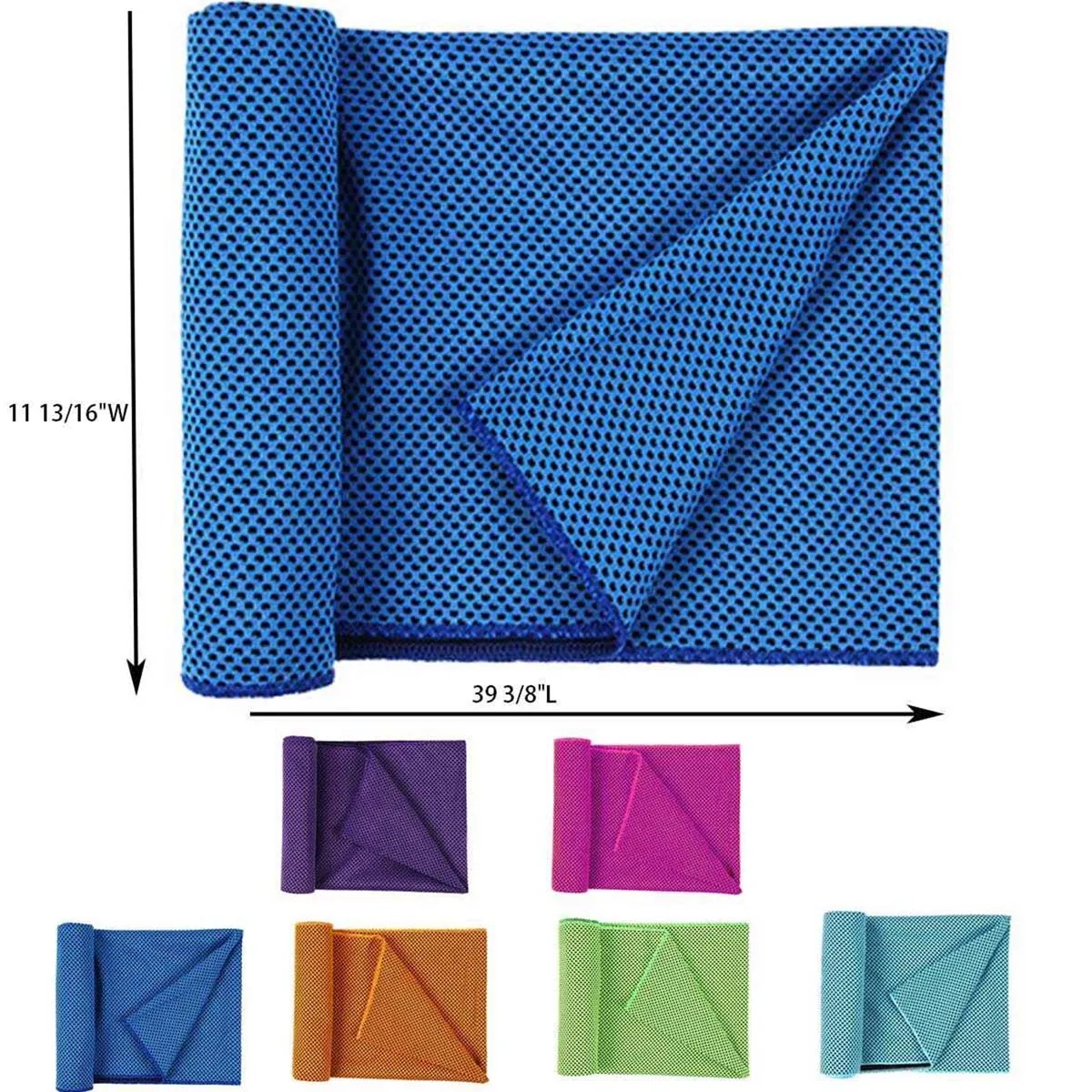 12"x40" Microfiber Sport Quick Drying Cooling Towel 3