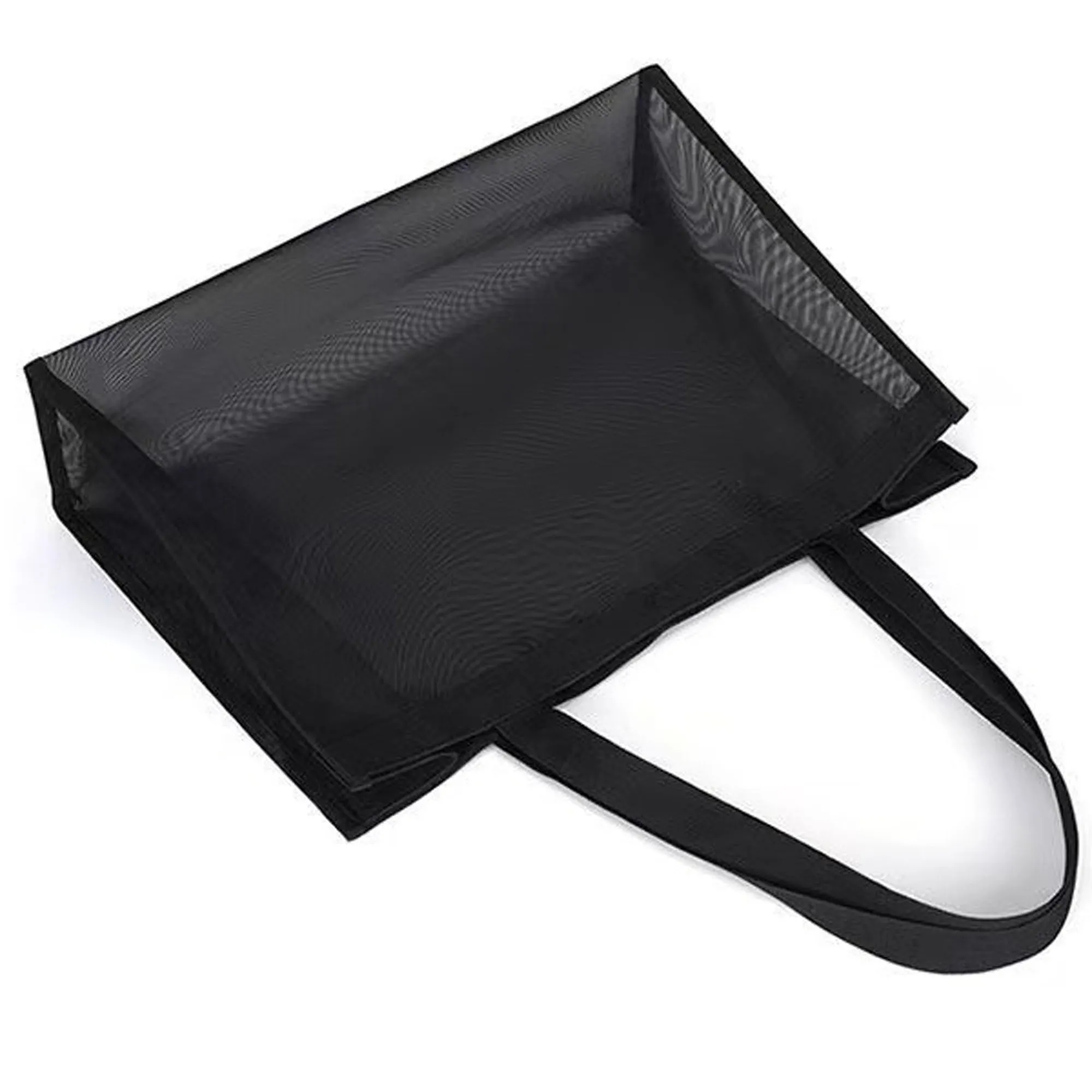 17.7''x13.8''x5.9'' Small Mesh Beach Bag Lightweight " 4