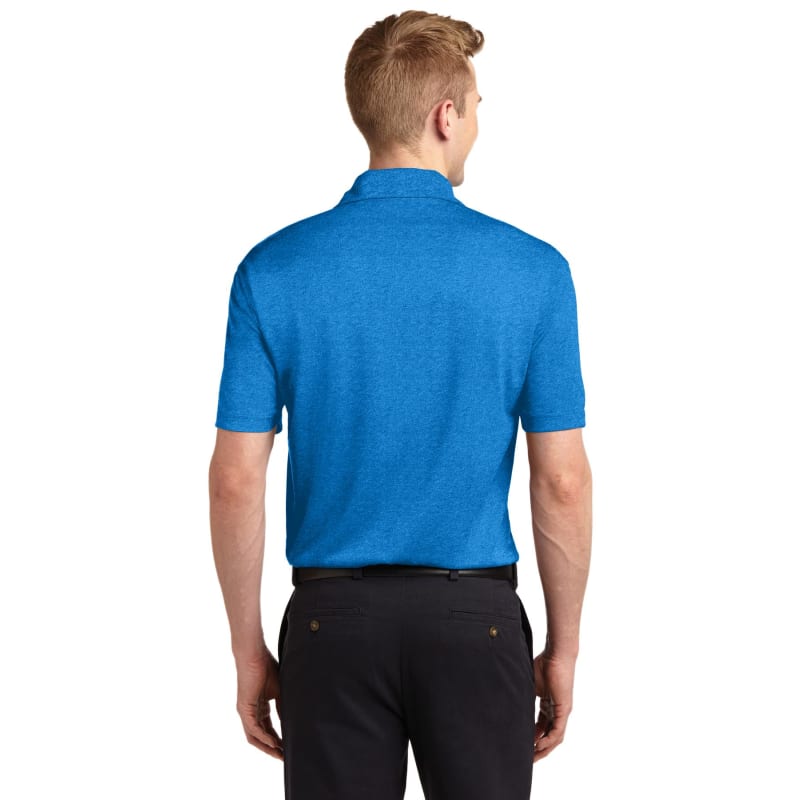 Sport-Tek Heather Contender Polo. 12