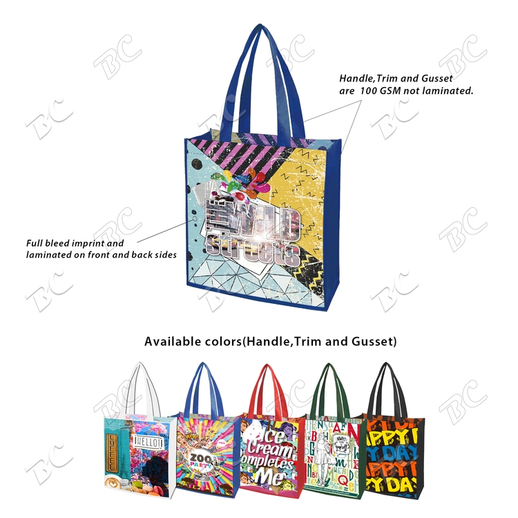 Free Shipping 13 x 15 Small Quantity Custom Laminated Bag 5