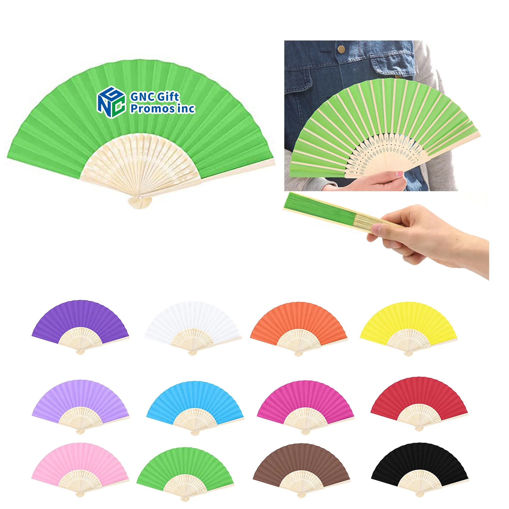 Single-Sided Bamboo Fan 2