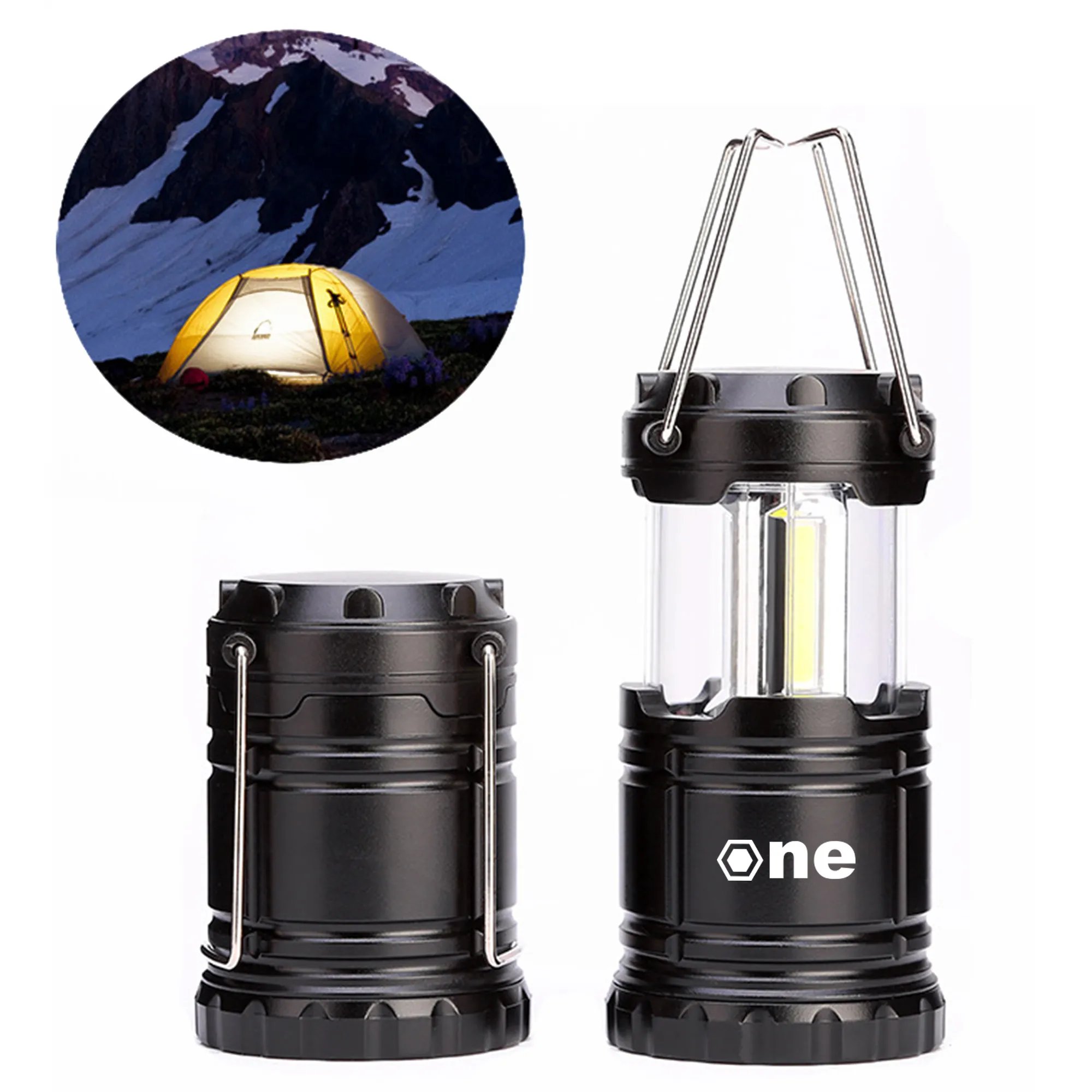 Collapsible Camping Lantern COB Outdoor Lamp 4