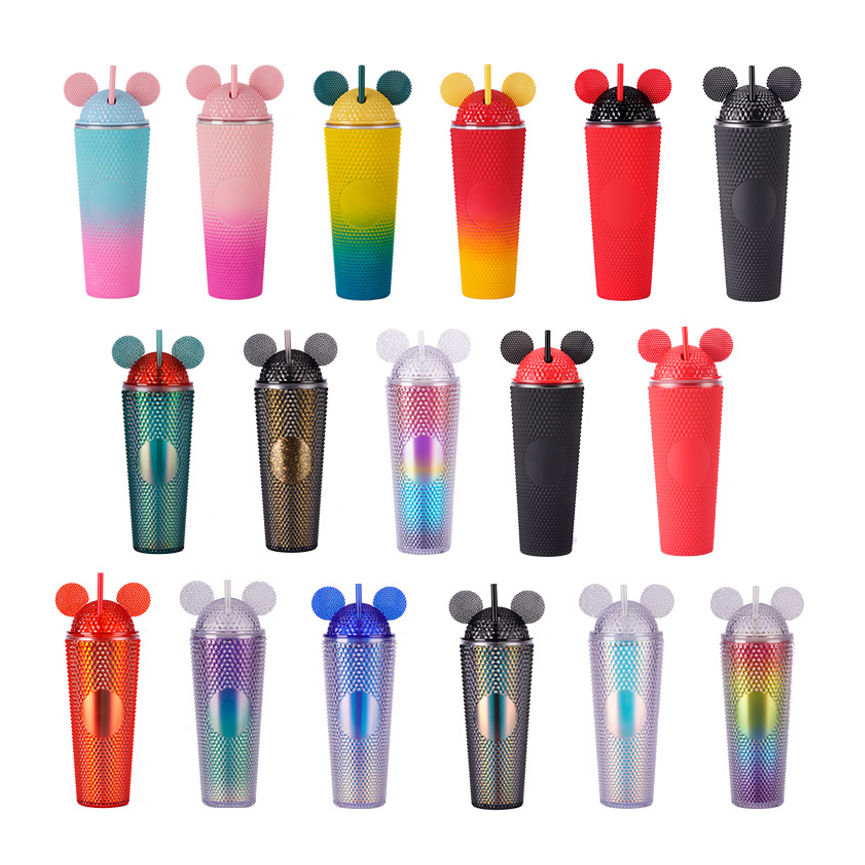 24oz Plastic Tumbler with Straw and Lid (direct import) 7