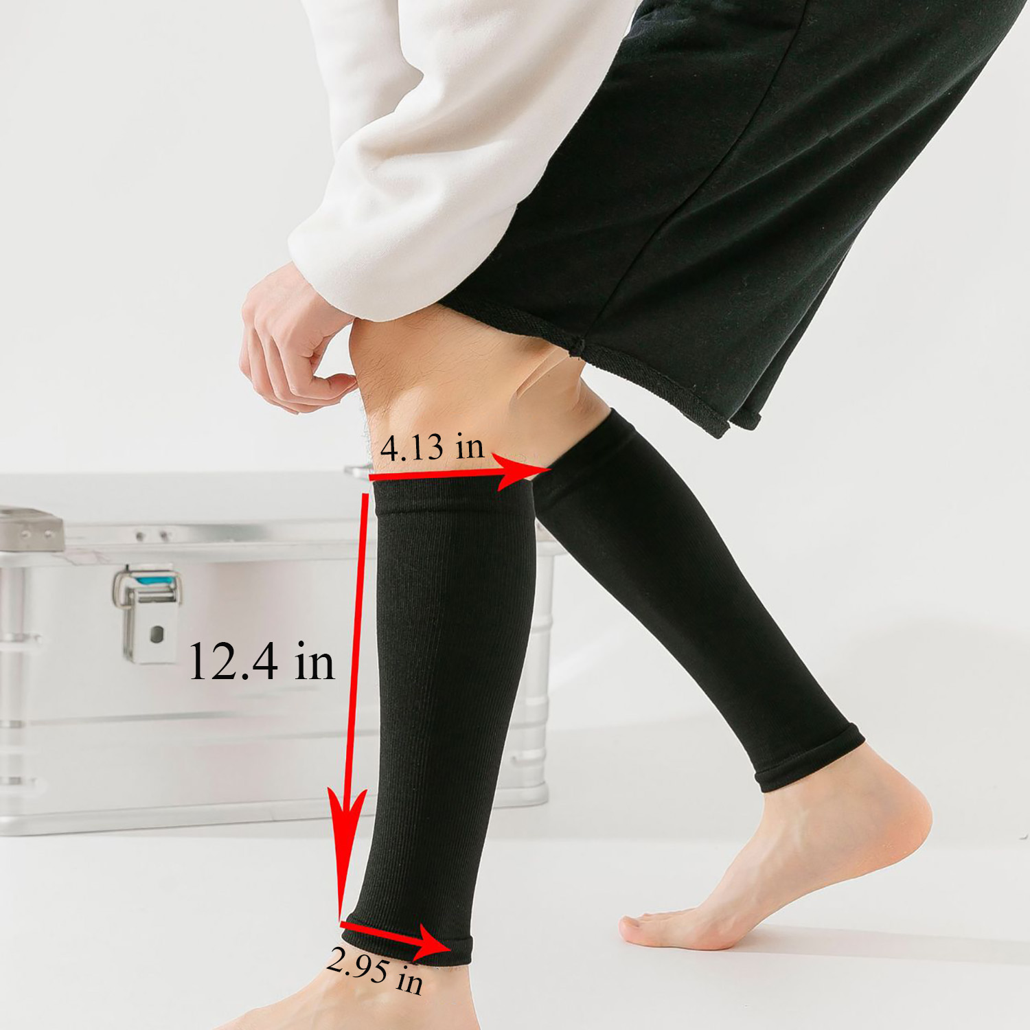Breathable Calf Compression Sleeves 8