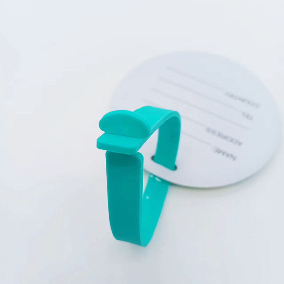 Round PVC Luggage Tag 4