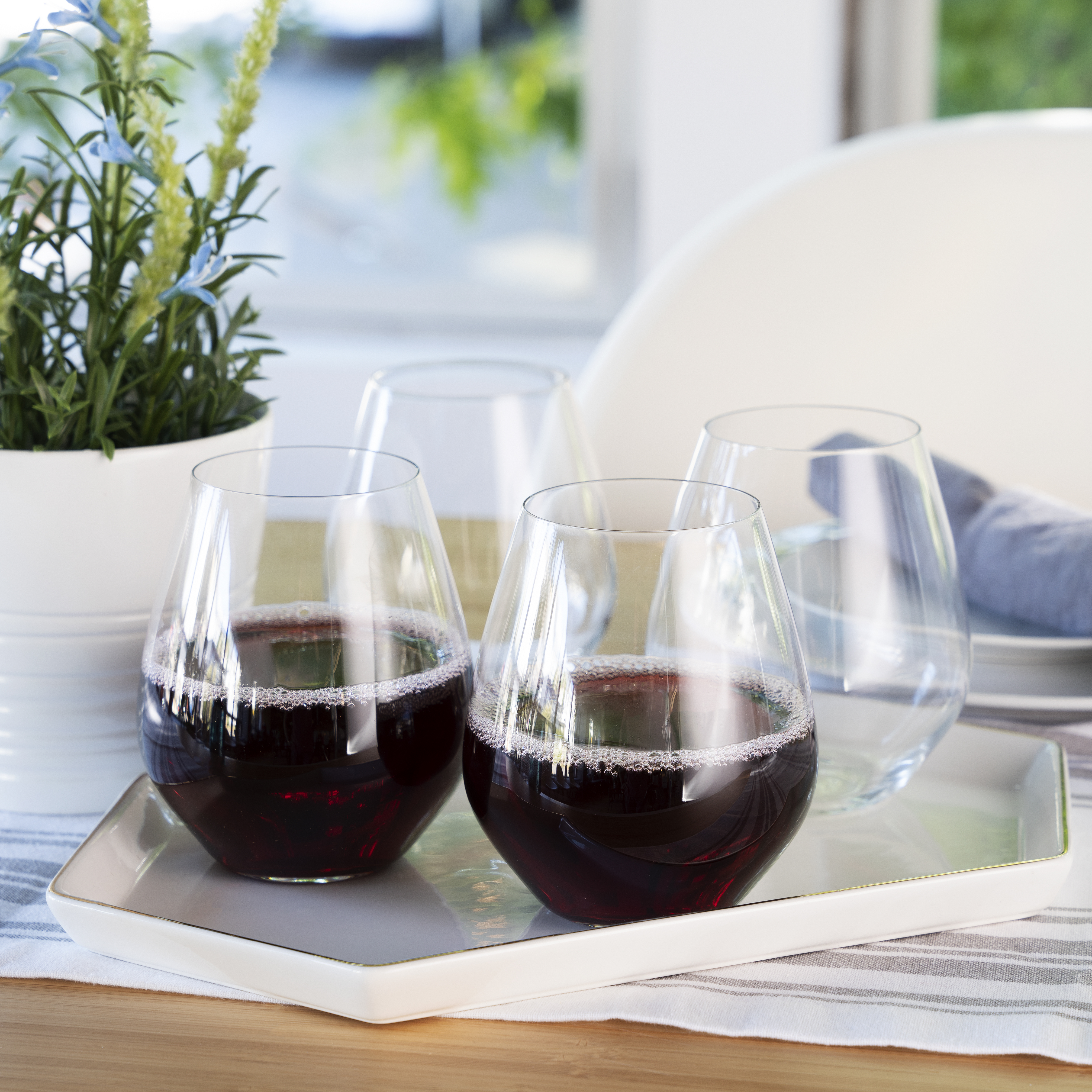 Spiegelau Authentis 22 oz All Purpose Tumber XL, set of 4 10
