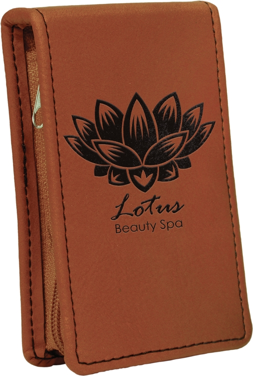 Engraved Rawhide Manicure Set 1