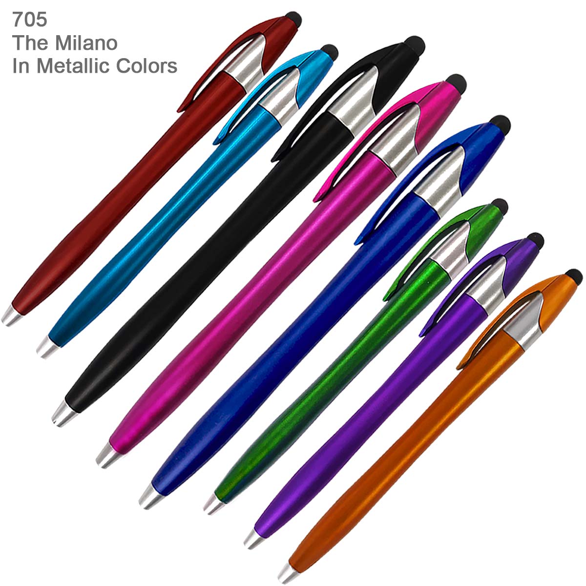 The Stylish Milano Stylus Ballpoint Pen - Office Pens 17