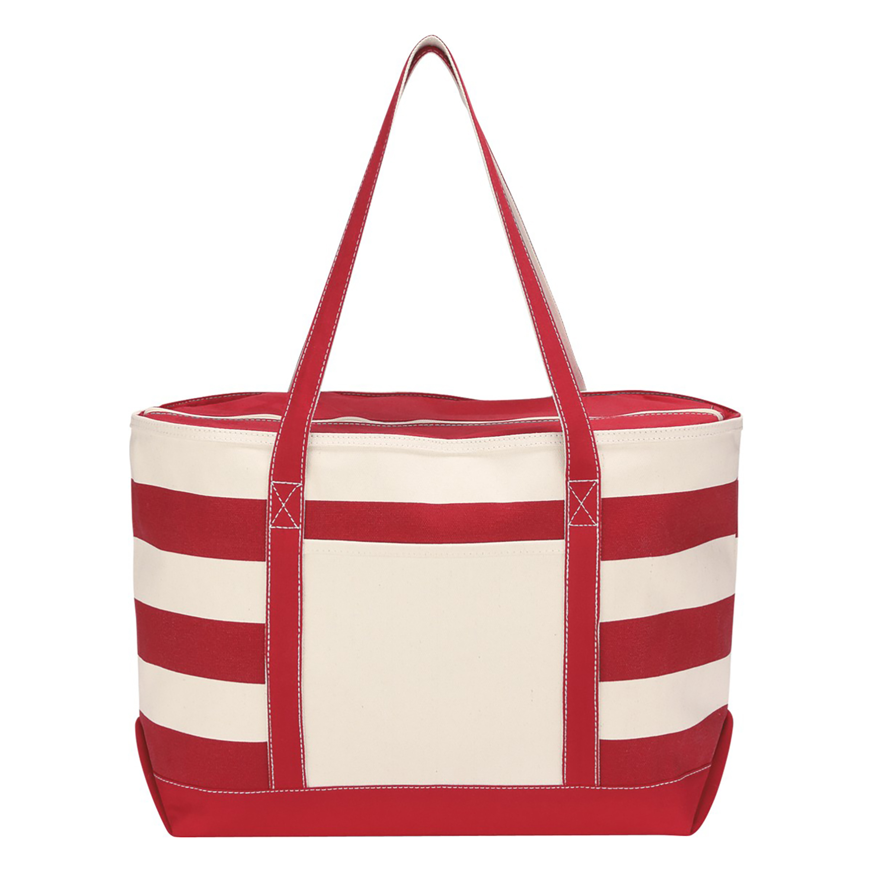 Premium Striped Boat Canvas Tote Bag, custom tote bag with logo imprint 6