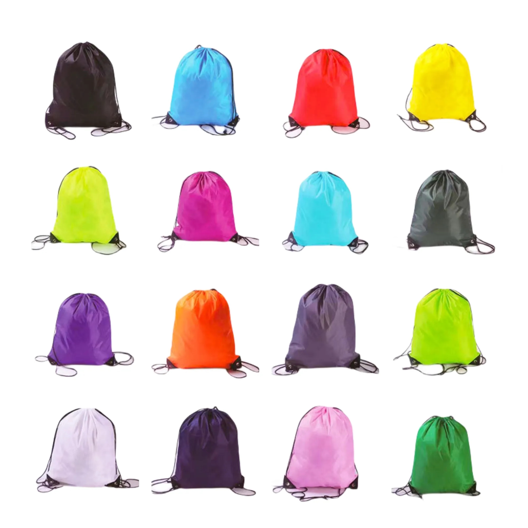 210D Polyester Drawstring Backpack Classic Waterproof 2