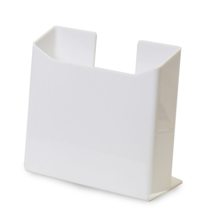 White Single Pocket Brochure Holder 8 5w