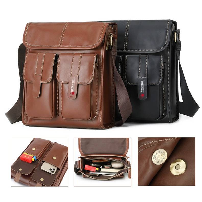 Men's Business Leather Briefcase 3