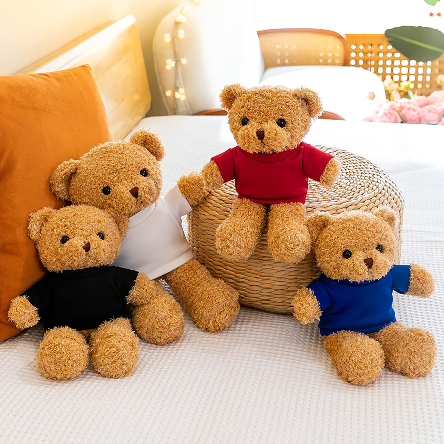 Custom Vacuum-Packable Plush Teddy Bear w/ T-Shirt 5