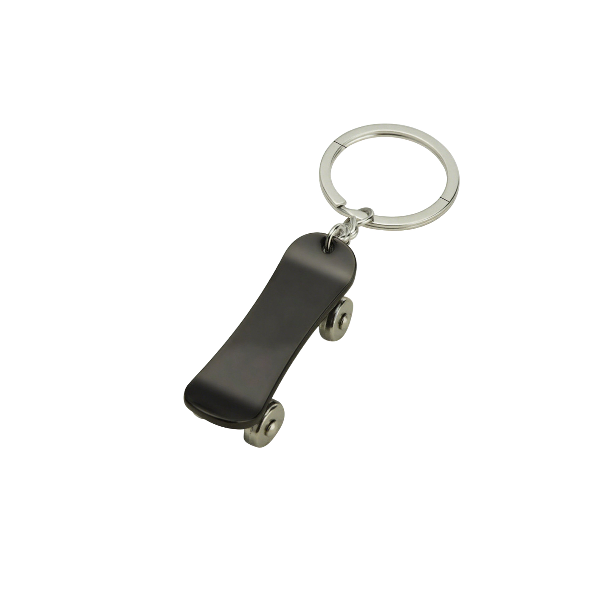 Alloy Mini Skateboard Keychain With Ring 9