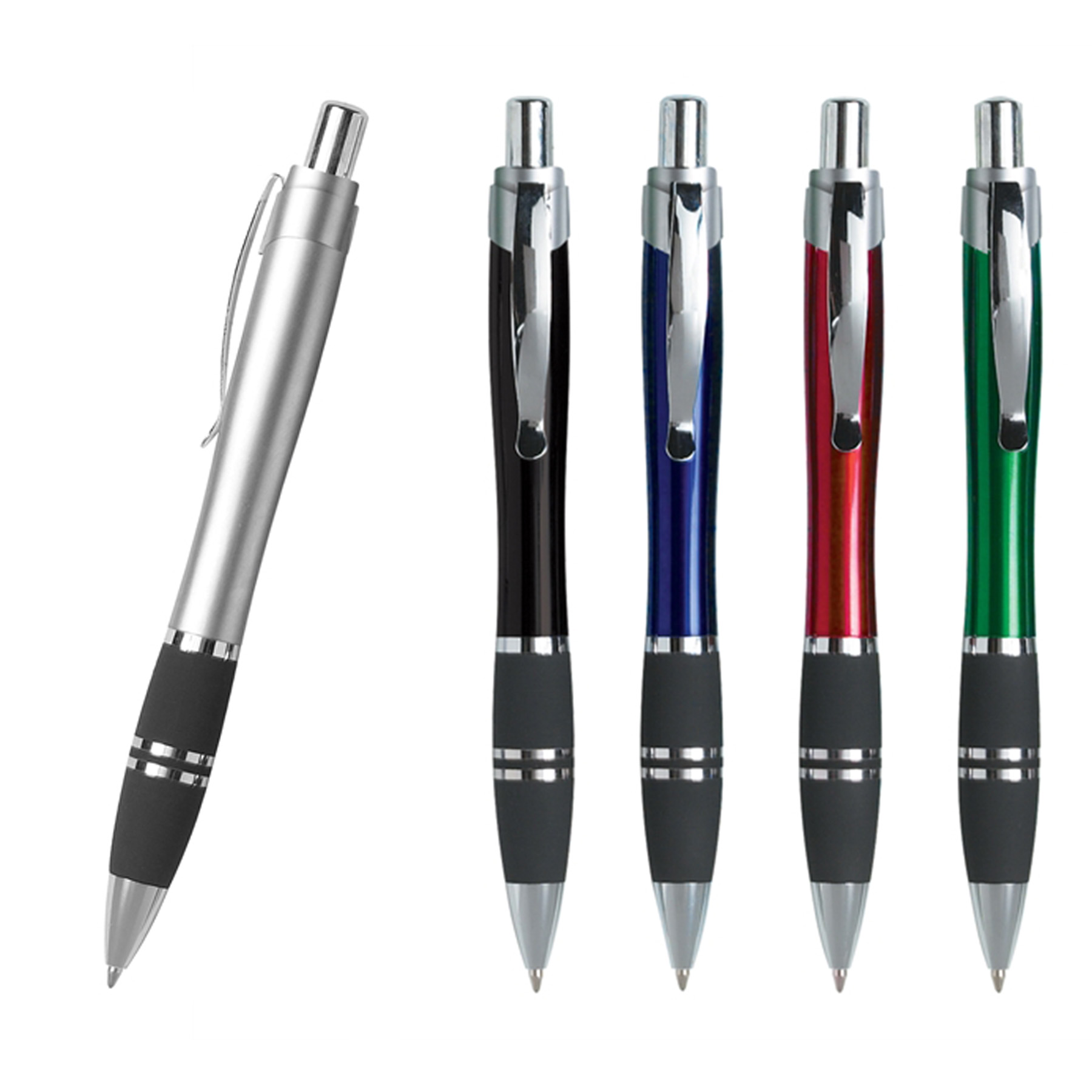 Tri-Band Rubber Grip Custom Pens 1