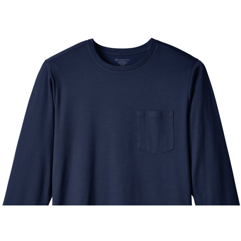 Harriton Unisex Charge Snag And Soil Protect Long-Sleeve T-Shirt 9