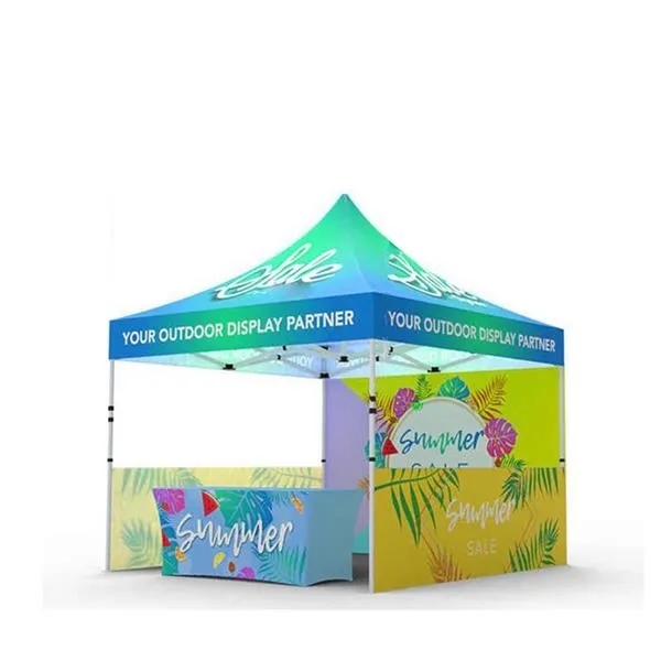 10'x10' Tent Kit with CustomizedDye Sublimation Printing 5