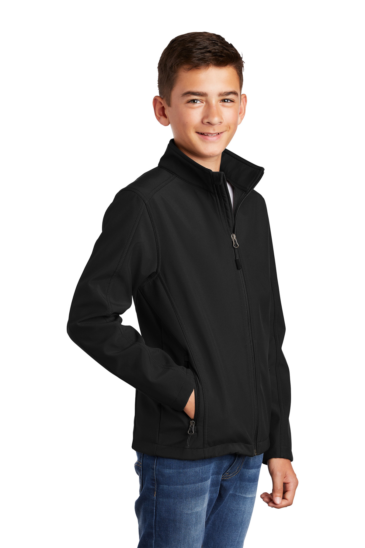 Port Authority® Youth Core Soft Shell Jacket 16
