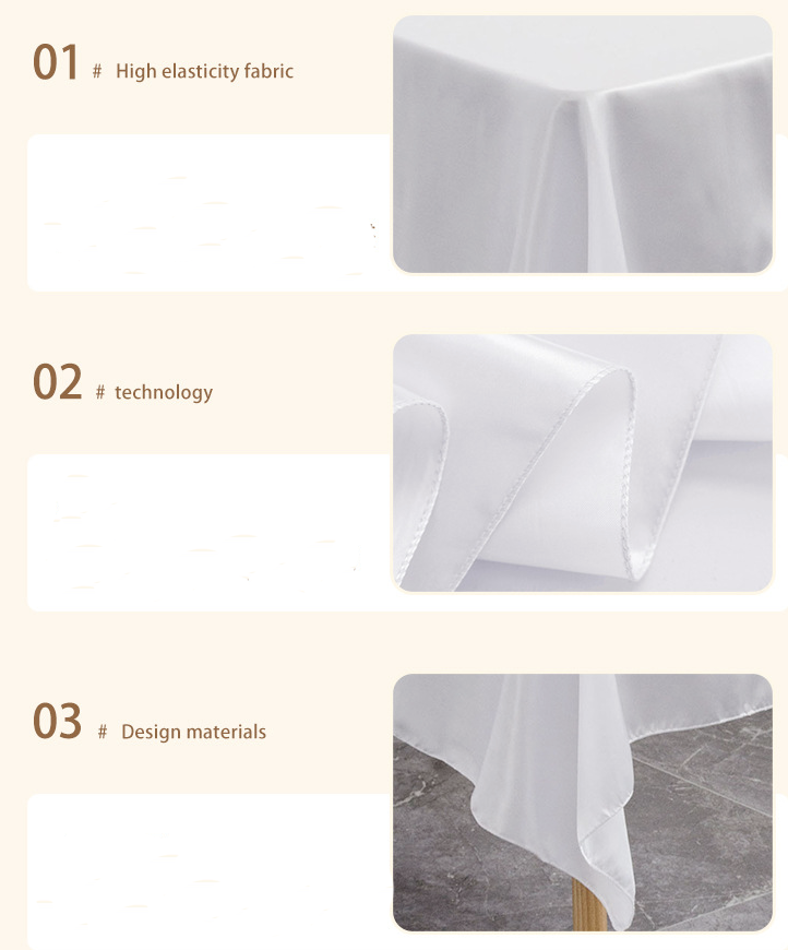 Rectangle 6 Feet Table Cloth 11