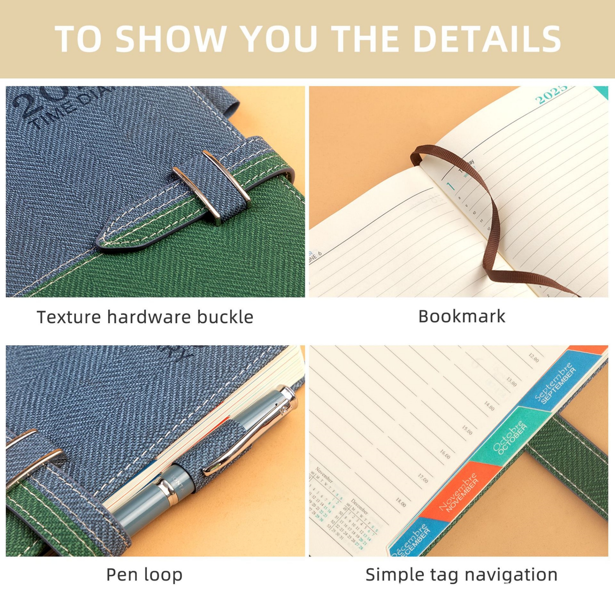 Cloth Cover Notebook A5 3