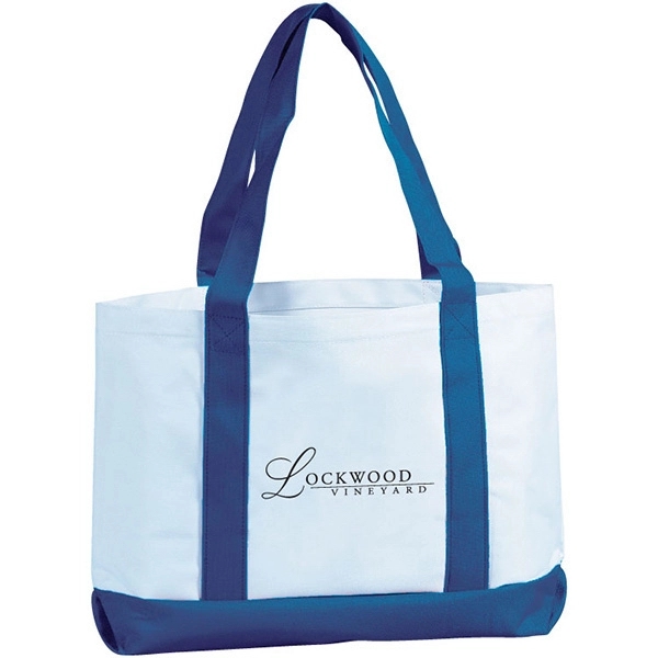 Azores Two Tone Boat Tote 3