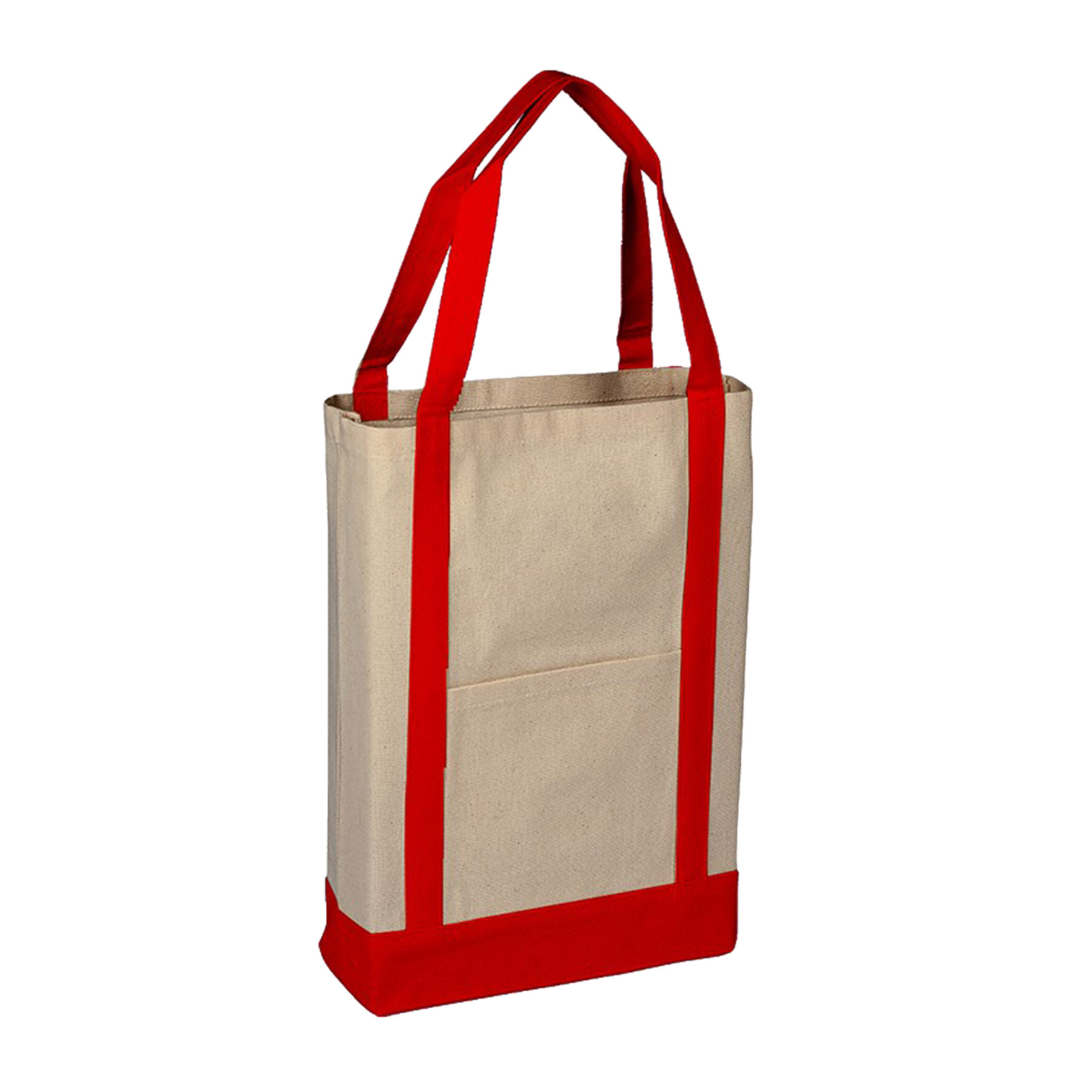 12 oz. Two Tone Canvas Deluxe Tote 4