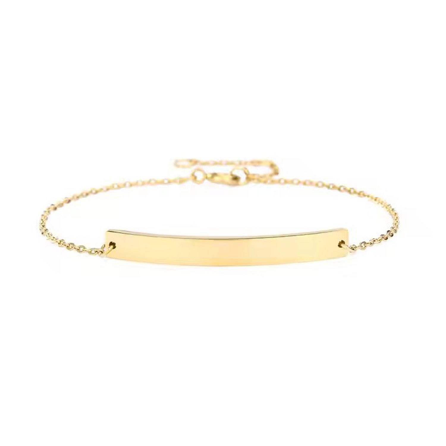 Personalized Stainless Steel Chain Bracelet 6
