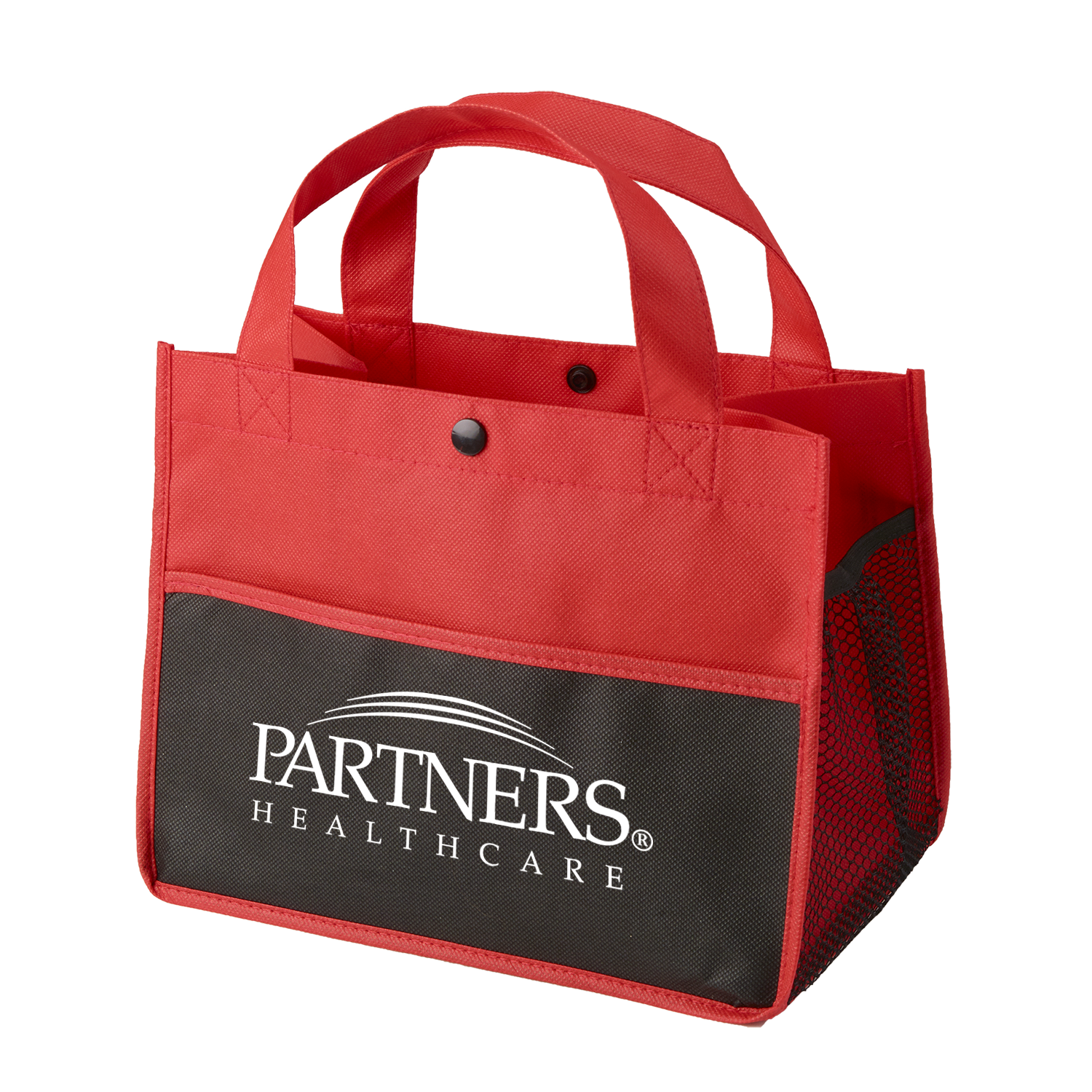 Mini Snap Non-Woven Lunch Tote Bag 4