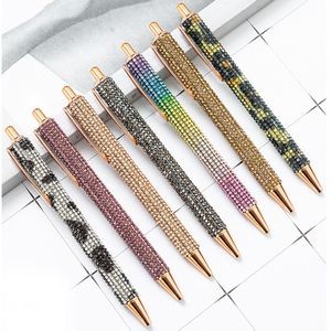 Metal Ballpoint Pen With Crystal 17