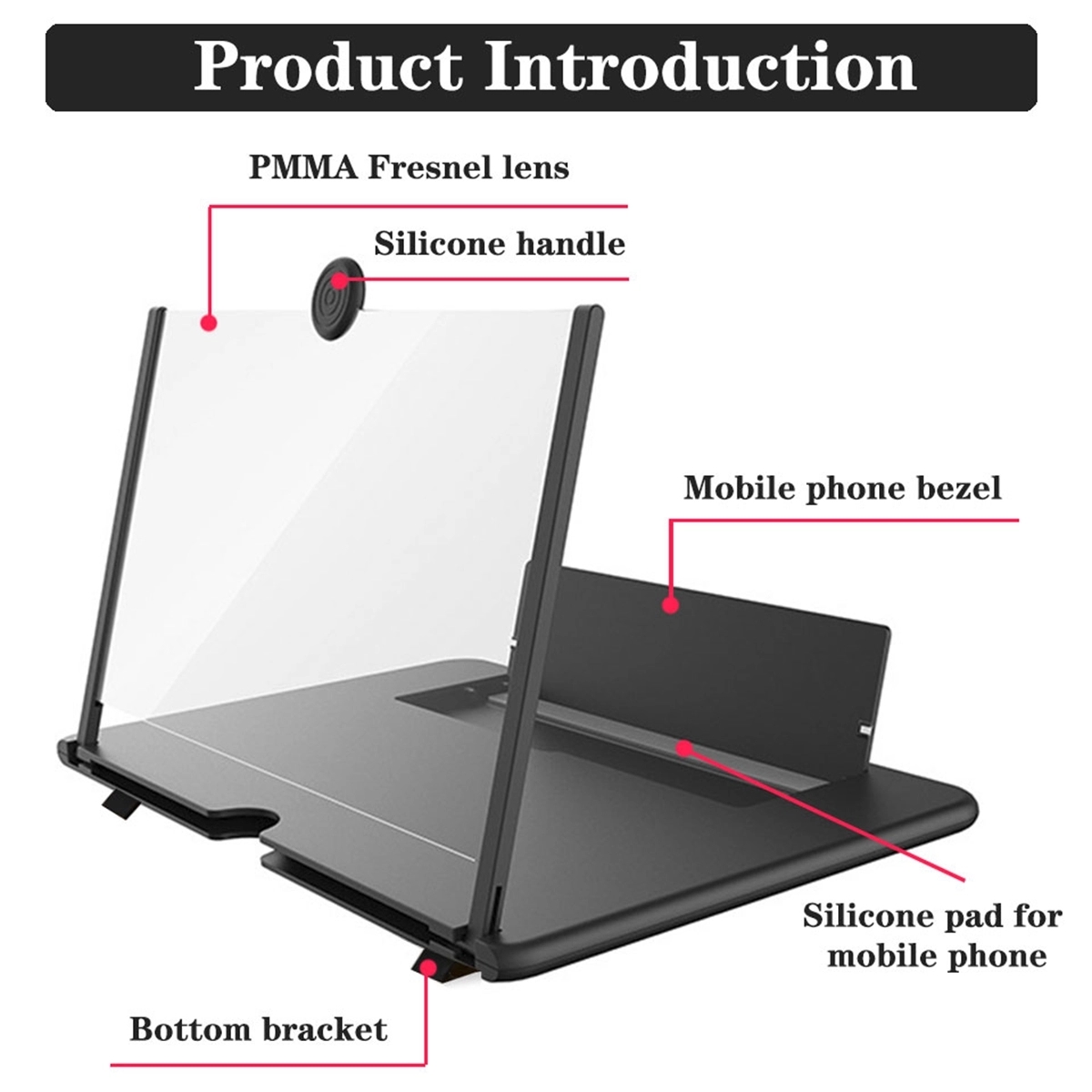 12'' 3D Phone Screen Amplifier 1