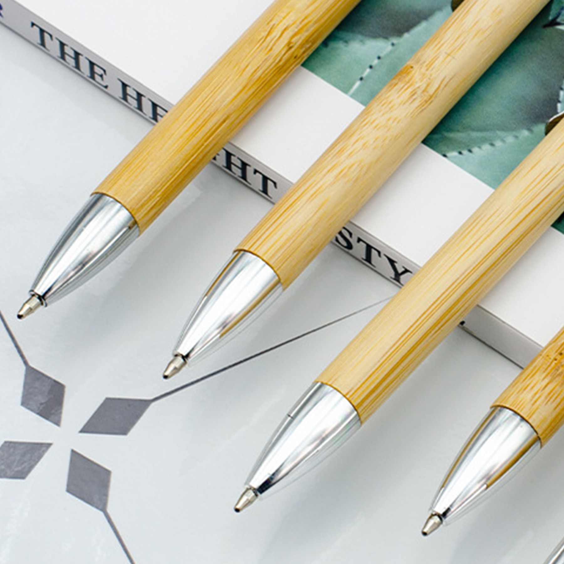 Bamboo Ballpoint Pen 1