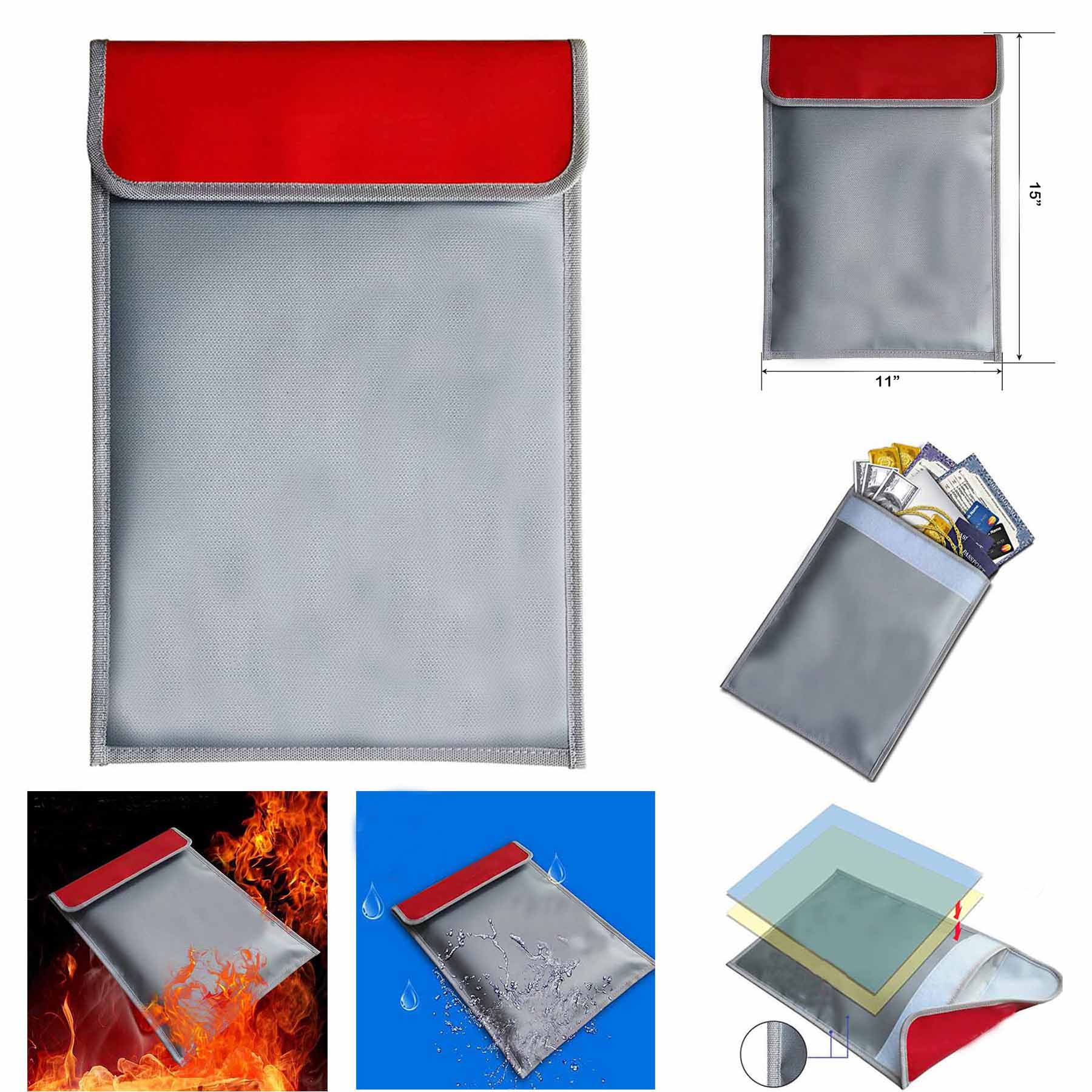 Waterproof And Fireproof File Bag 1