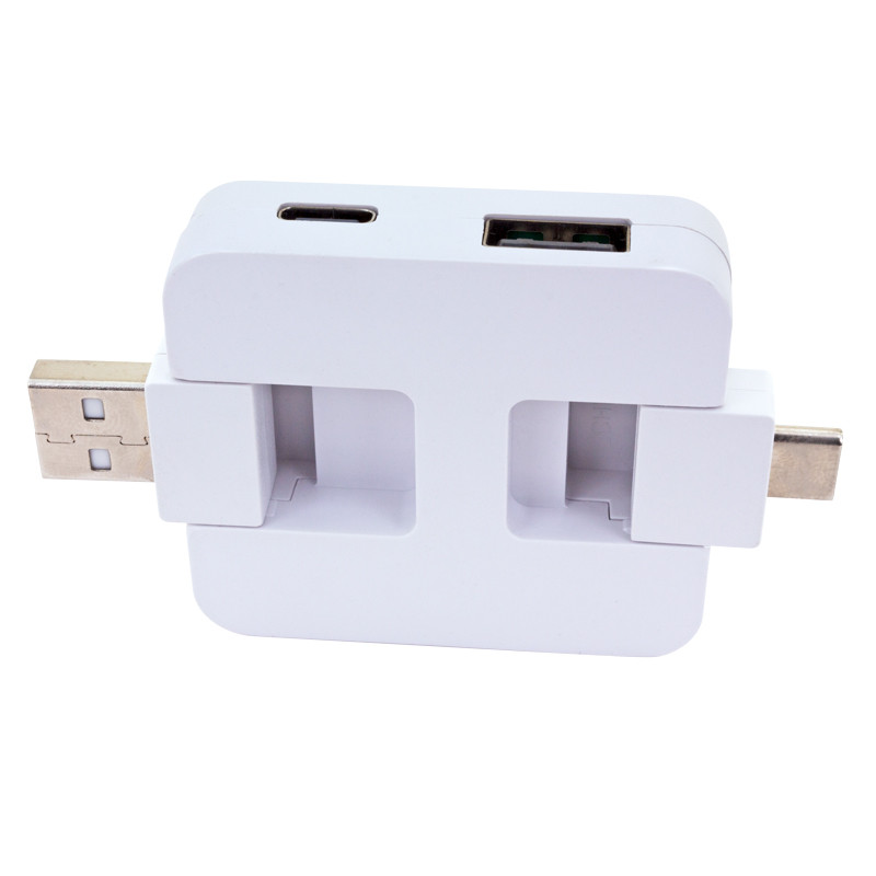 Portable Hub with Type-C Recycled ABS 11
