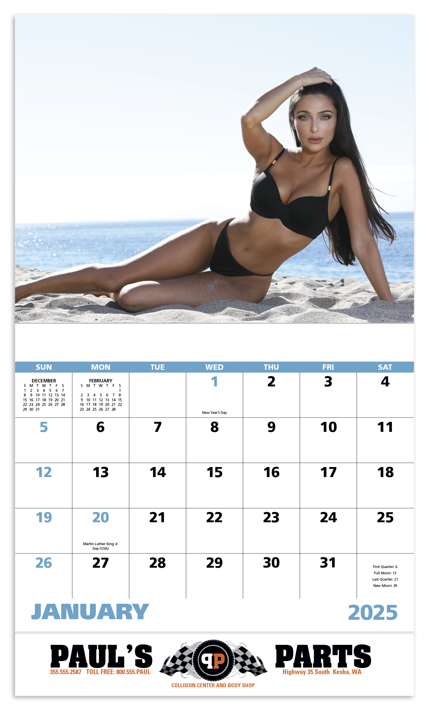 Good Value™ Swimsuits - Stapled Calendar 47