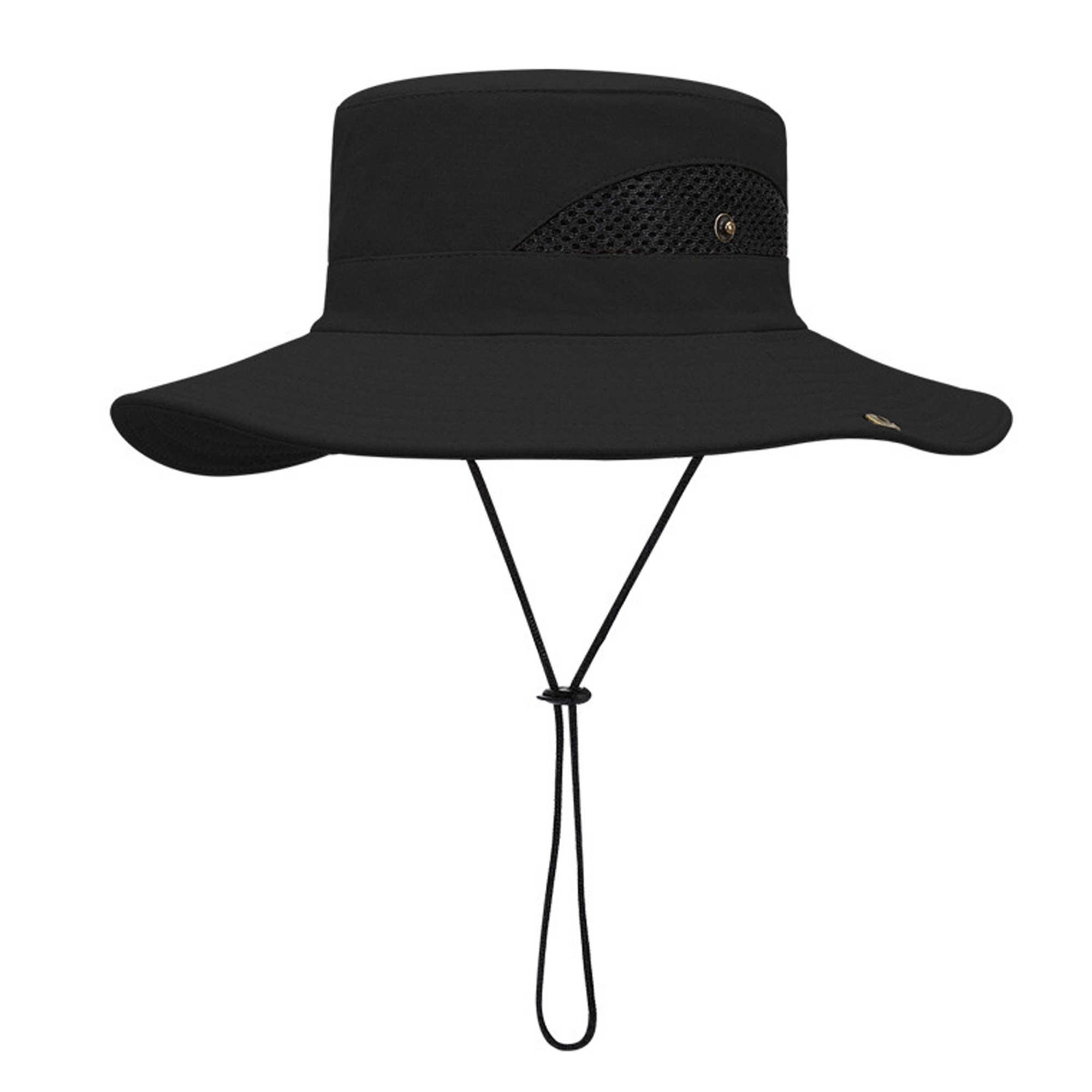 Fisherman Side Mesh Cowboy Hat Adjustable Breathable 7