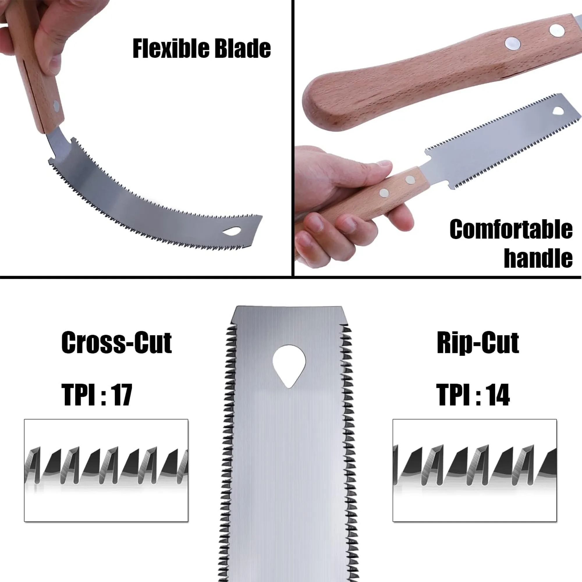 Double-Edged Woodworking Saw 1