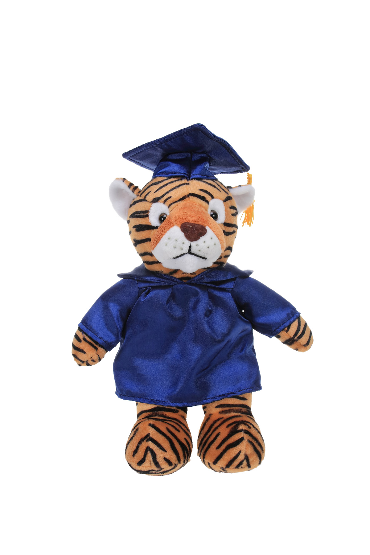 Soft Plush Tiger in Graduation Cap & Gown Stuffed Animal 5