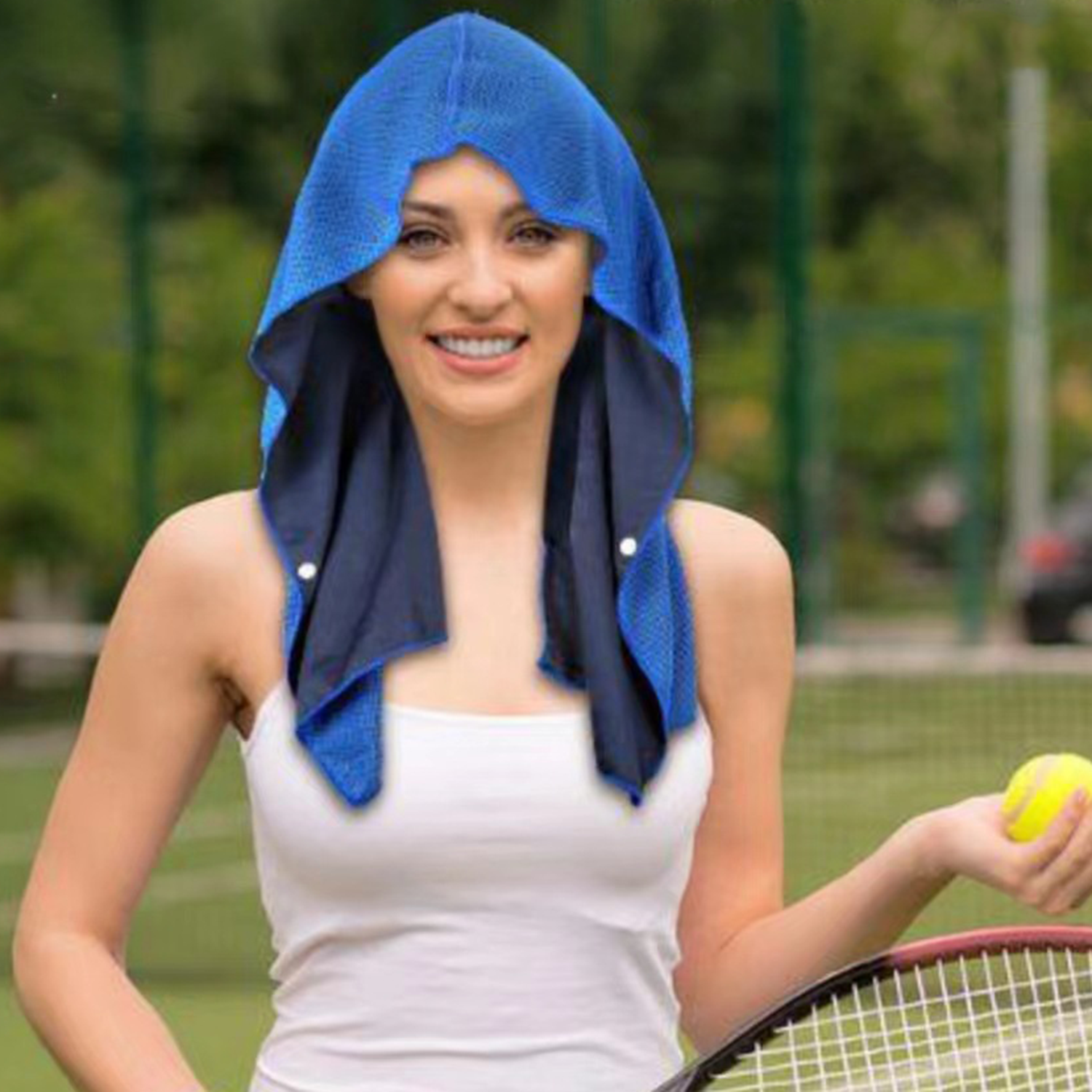 U-shaped Cold Hoodie Cooling Towel 4