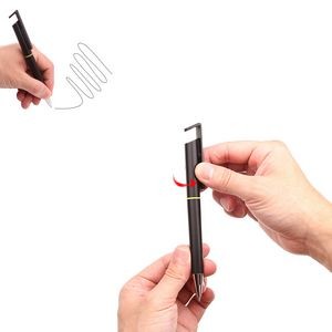 Translucent Ballpoint Pen With Highlighter 5