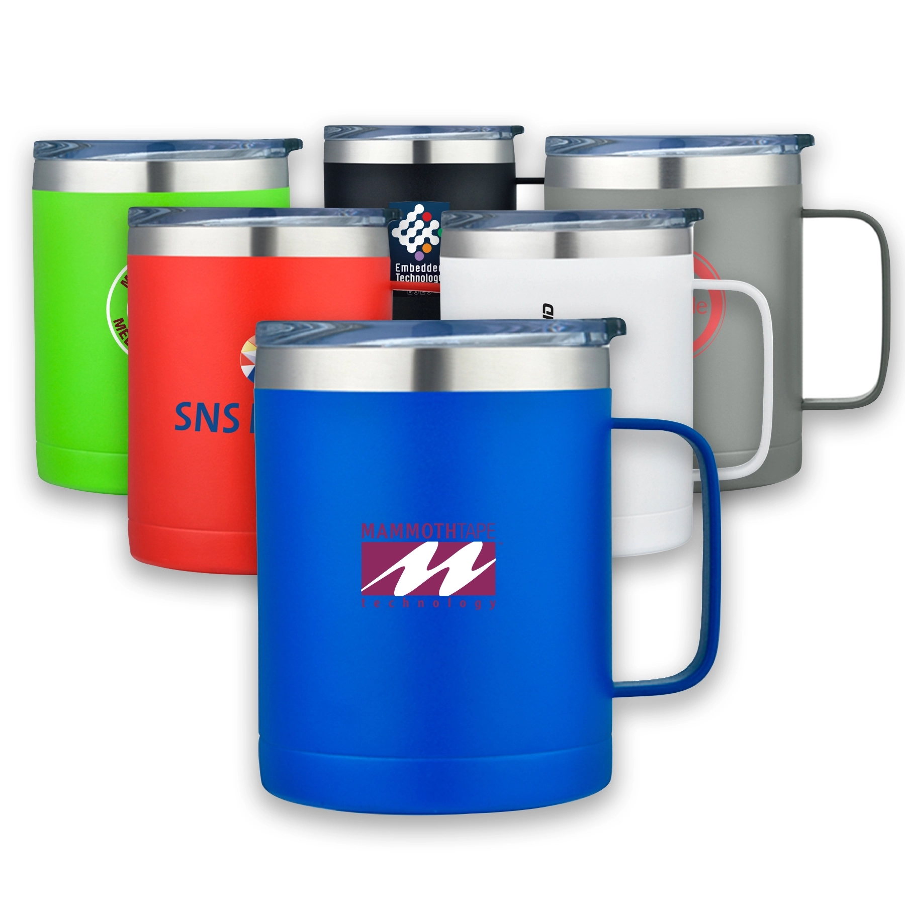 OSLO - 14 OZ STAINLESS STEEL VACUUM SEAL TRAVEL MUG 7