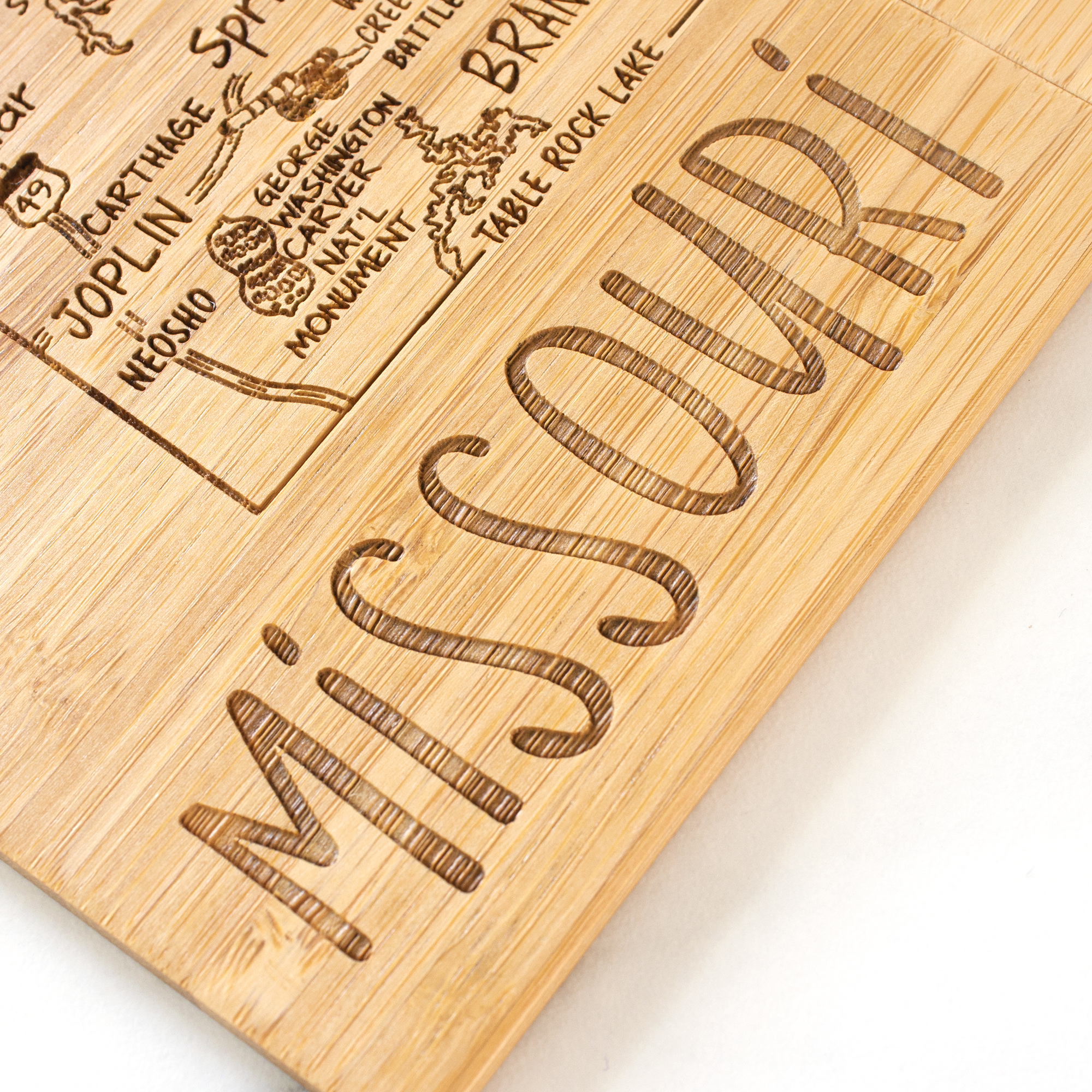 Missouri Puzzle Coaster Set 10