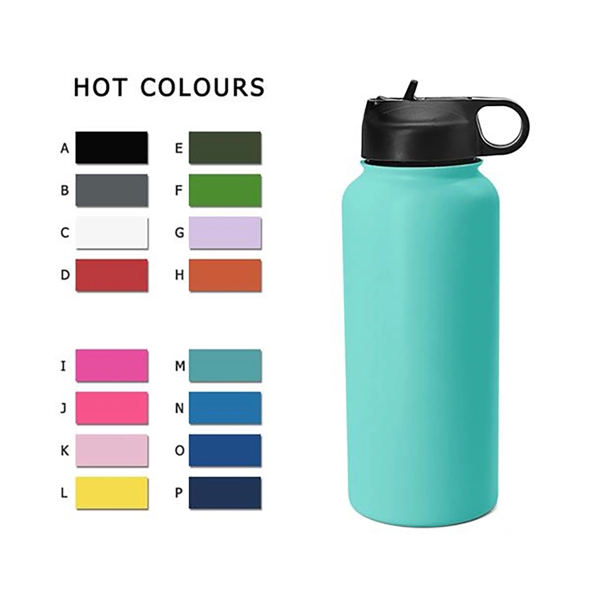 32oz Vacuum Insulated Stainless Steel Water Bottle 3