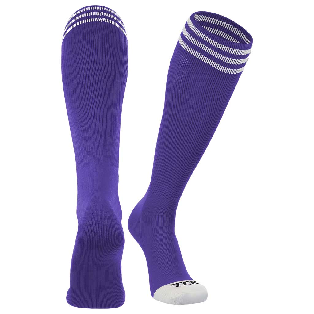 Striped Prosport Over the Calf Tube Socks 1