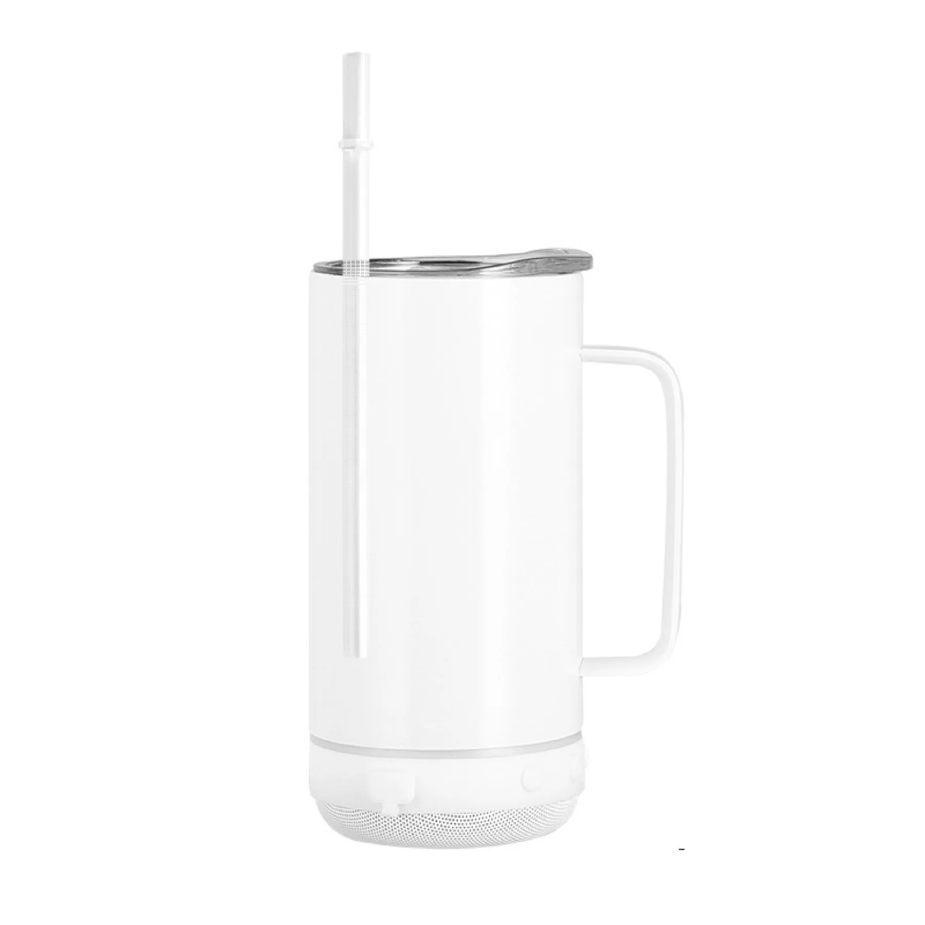 14 Oz. Double Wall Wireless Speaker Water Mug with Handle 7