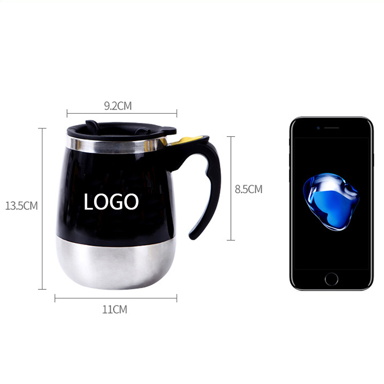 15.2 oz Automatic Electric Stirring Coffee Mug 1